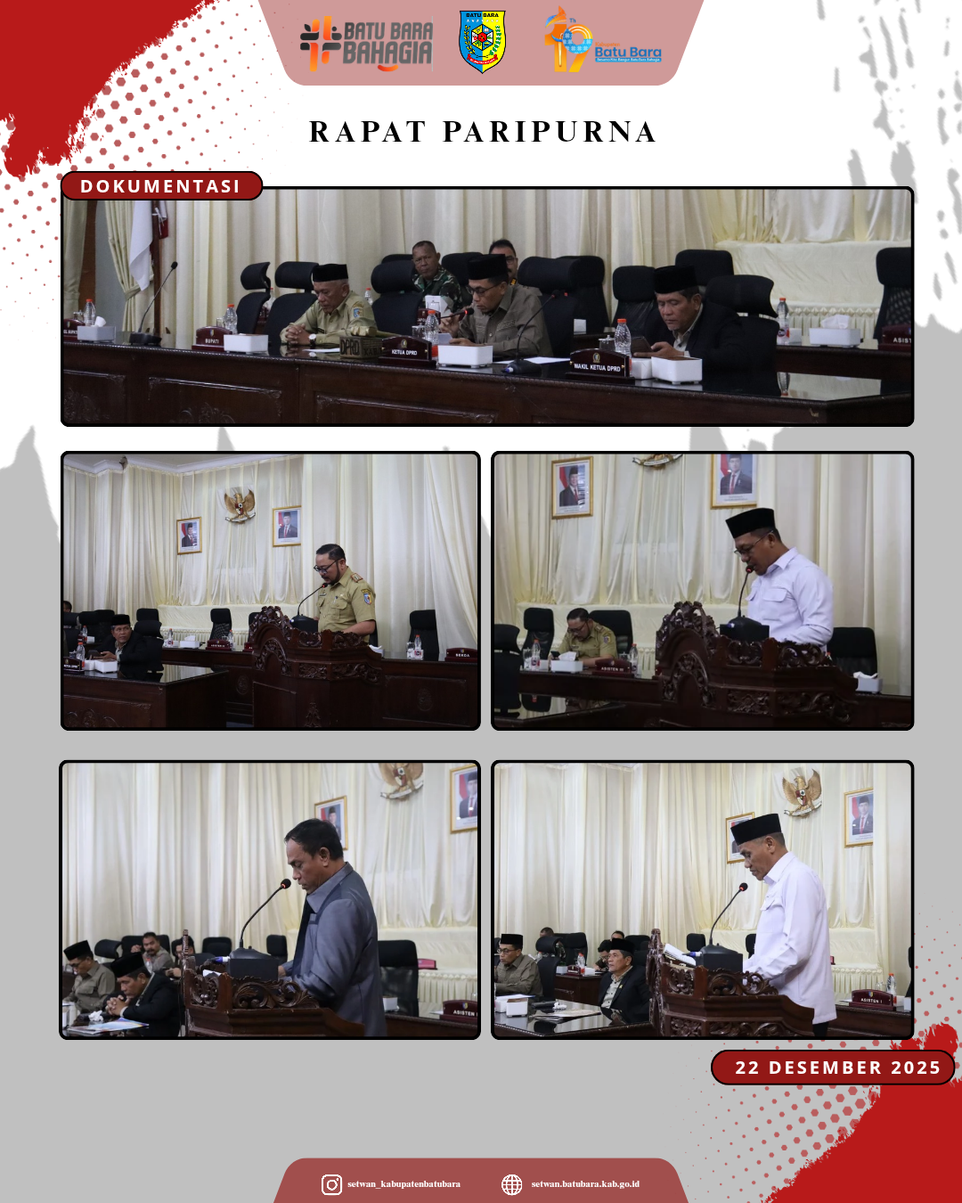 Rapat Paripurna Laporan Rencana Kerja (RENJA)